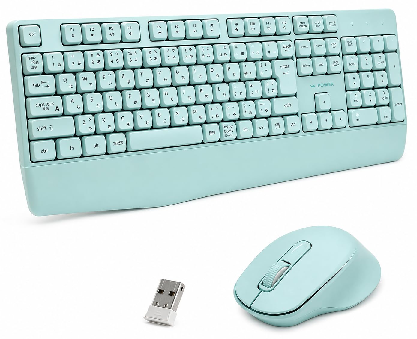 Amazon | 【宮崎 裕選手推奨】POWER T1 ワイヤレスキーボード マウス